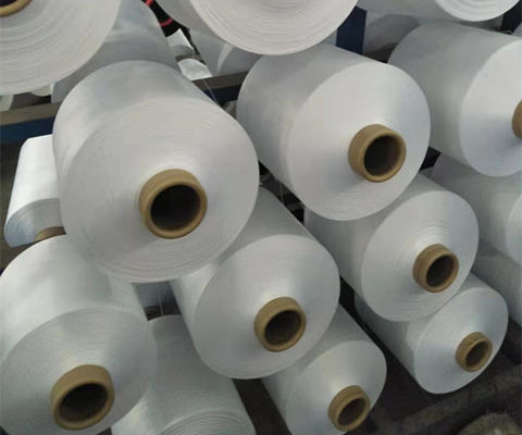 Sợi polyester DTY 150D/48F trắng thô