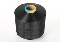 Sợi nhuộm màu đen Dope có kết cấu Sợi Polyester 150D / 48F DTY