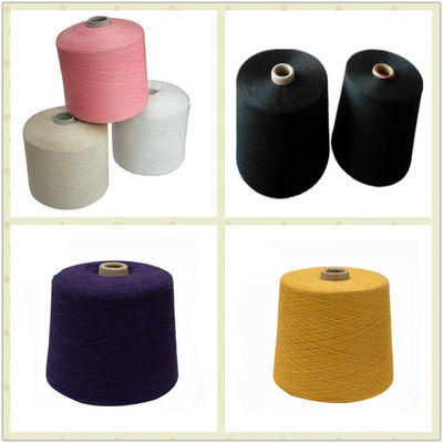 Màu sắc 100% polyester nhuộm sợi 20/2, 30/2, 40/2 để đan