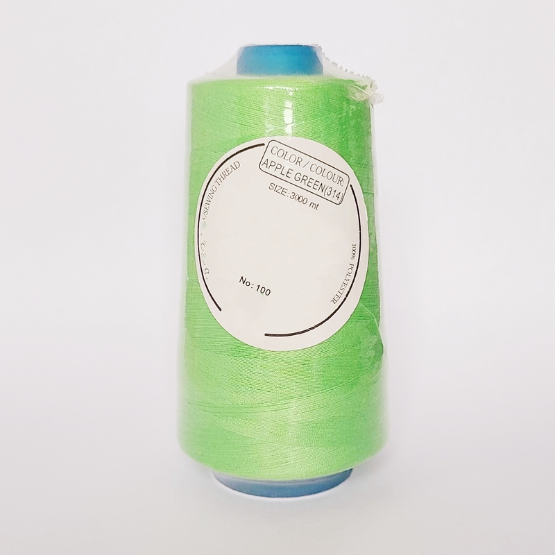 Bán bán buôn 100% Spun Polyester Dây may 40/2 3000yds Nhà máy Dây trực tiếp để may