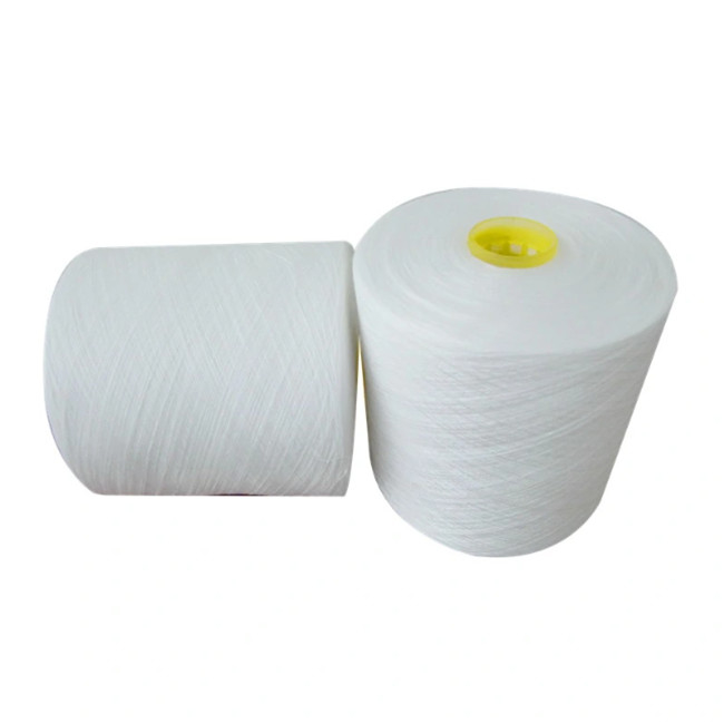 40/2, 50/2, 60/2 Single Twist Polyester Core Spun Yarn, Polyester Weaving Yarn ít hơn các đầu bị gãy
