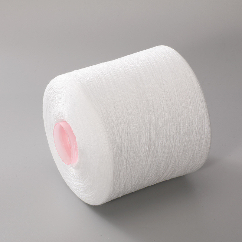 Nhà máy bán 100% vải polyester 40/2 Polyester Spun Yarn cho sợi may