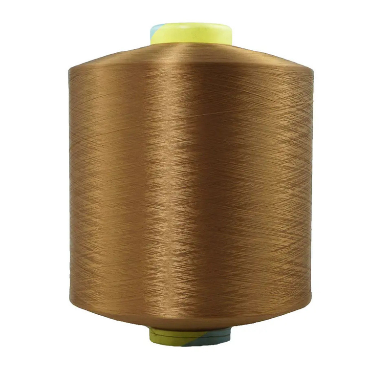 Màu Đen Trắng Đen Xanh Đỏ Xanh 100% Polyester Filament Yarn Dty Polyester Textured Yarn