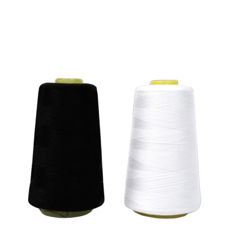 Nhà máy giá rẻ 40S/2 nhuộm sợi may polyester đan cho máy may